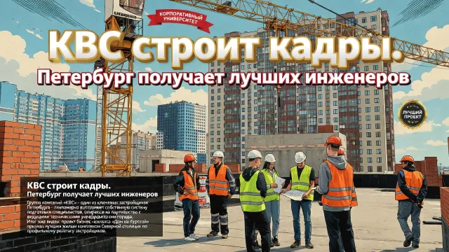 КВС строит кадры. Петербург получает лучших инженеров